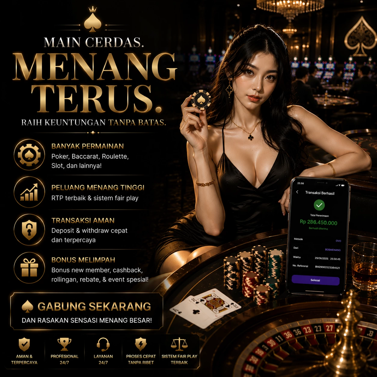 Imagem promocional da 444win mostrando a plataforma e suas vantagens